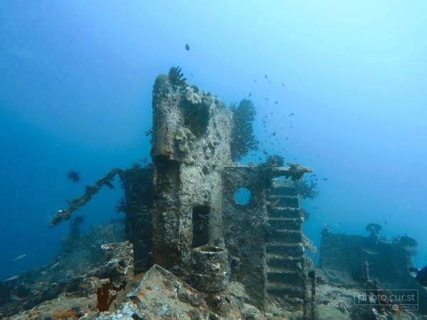 🔖 Underwater 🔖 Wreck

Property of the Comptoirs Français des Nouvelles-Hébrides from 1969 to 1985, M.V. Henry Bonneaud was for a time under the responsibility of Captain Louis Coulon.
Diving center from Bokissa island bought this vessel on 19 December 1989, then sank the ship only a few hundred meters from the main beach, at 40m deep.

🌏 https://www.michaelmcfadyenscuba.info/viewpage.php?page_id=36